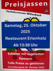 Preisjassen für alle im Erlenholz!