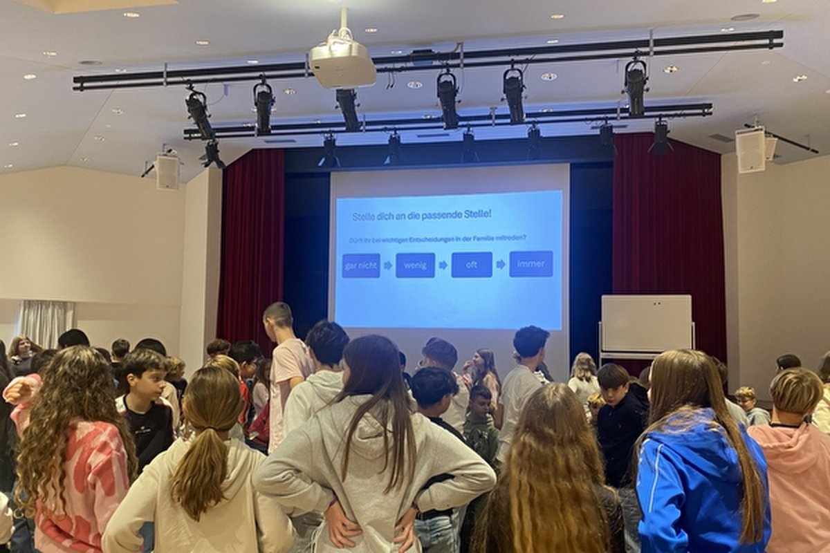 Die Meinung der Kinder und Jugendlichen zählt