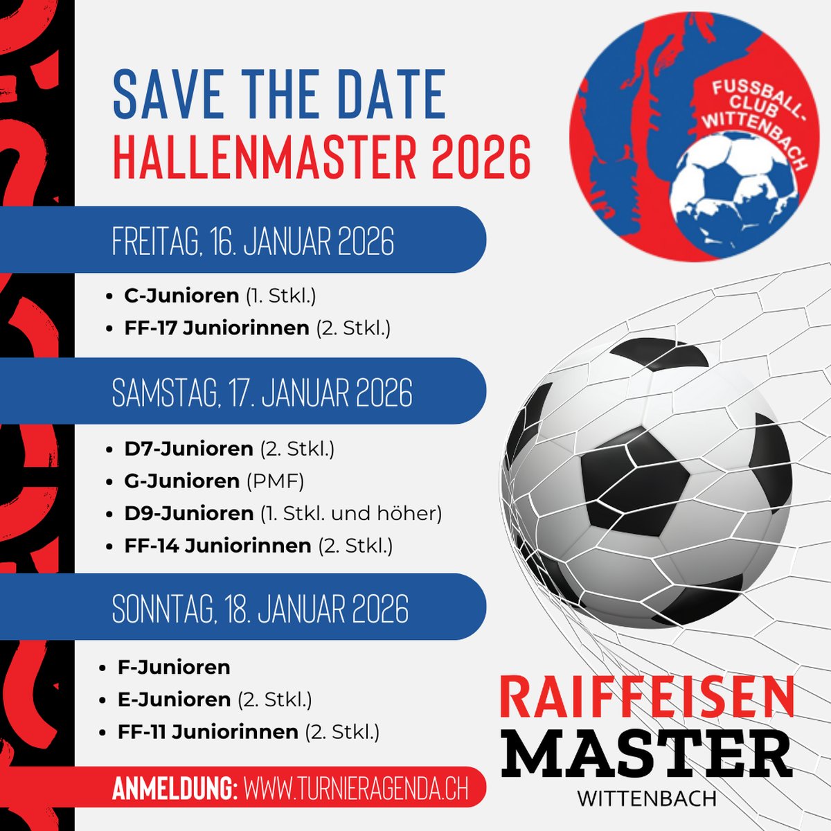 Raiffeisen Master in Wittenbach: Jetzt anmelden