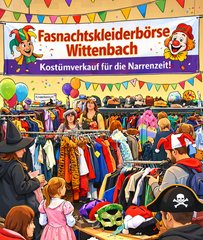 Fasnachts-Kleiderbörse Wittenbach am 14. Januar