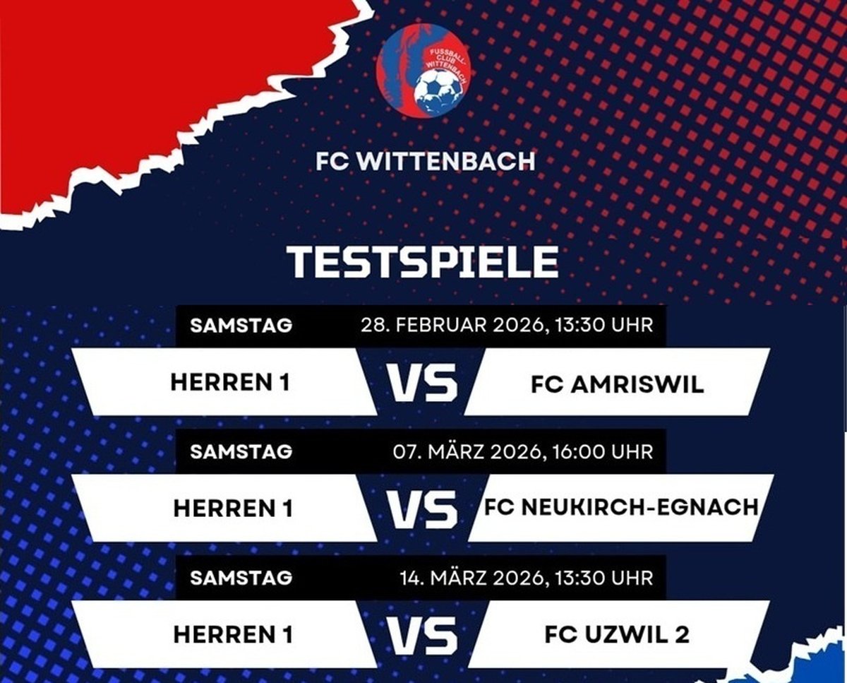 FC Wittenbach: Amriswil nächster Testspiel-Gegner