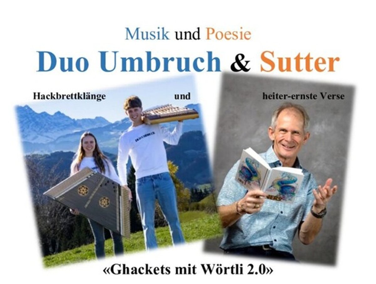 "Ghackets mit Wörtli 2.0": Musik und Poesie im Museum am Hafen