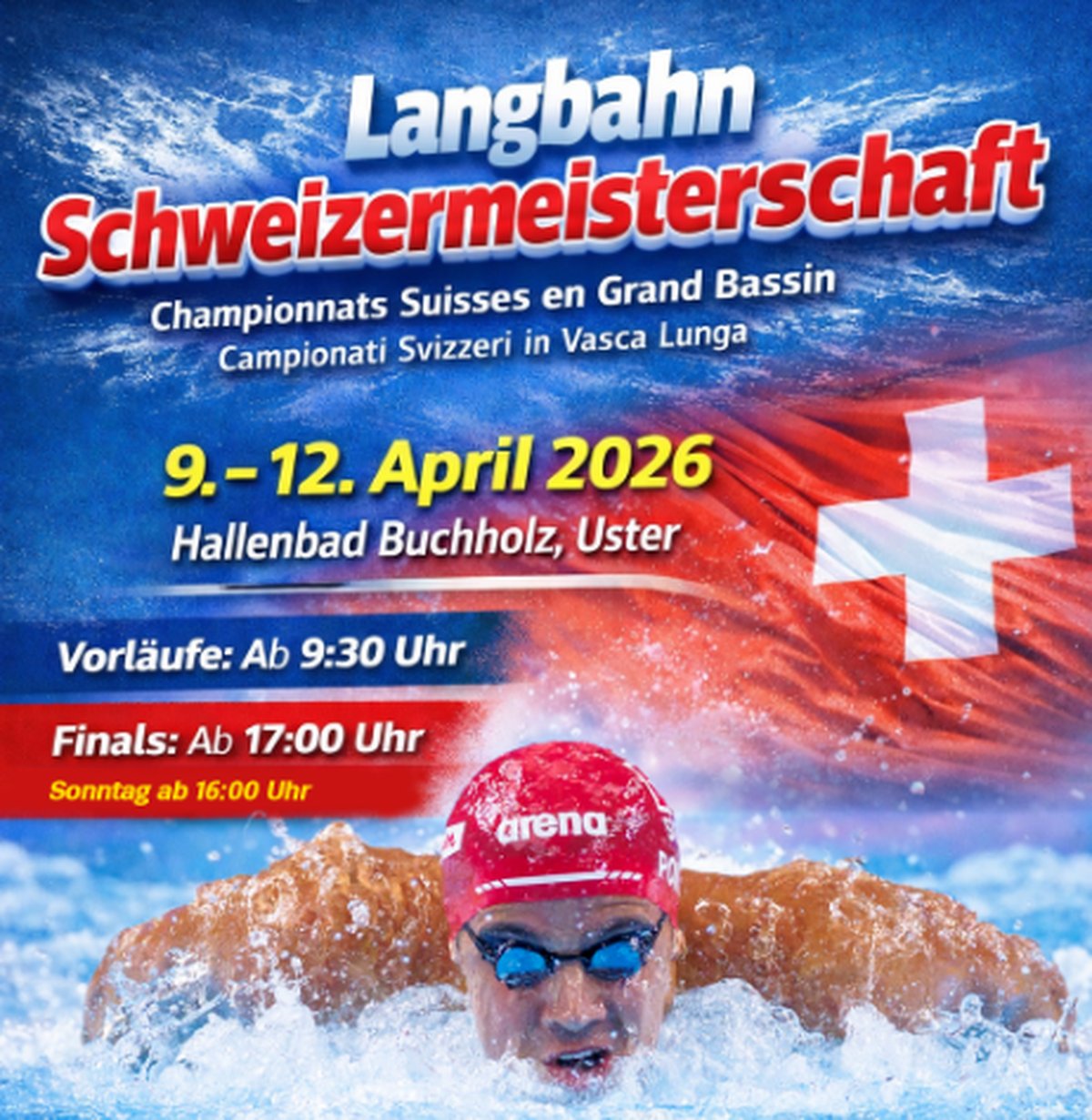 SVSW-Team mit nationaler Elite im Wasser