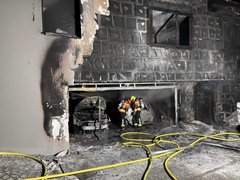 Tübach: Brand in einem Doppeleinfamilienhaus