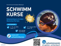 Schwimm-Intensivkurse in den Sommerferien