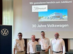 30 Jahre Volkswagen: PP Autotreff AG feiert grosses Jubiläum