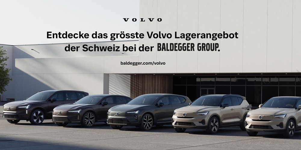 Entdecke das grösste Volvo Lagerangebot der Schweiz bei BALDEGGER GROUP