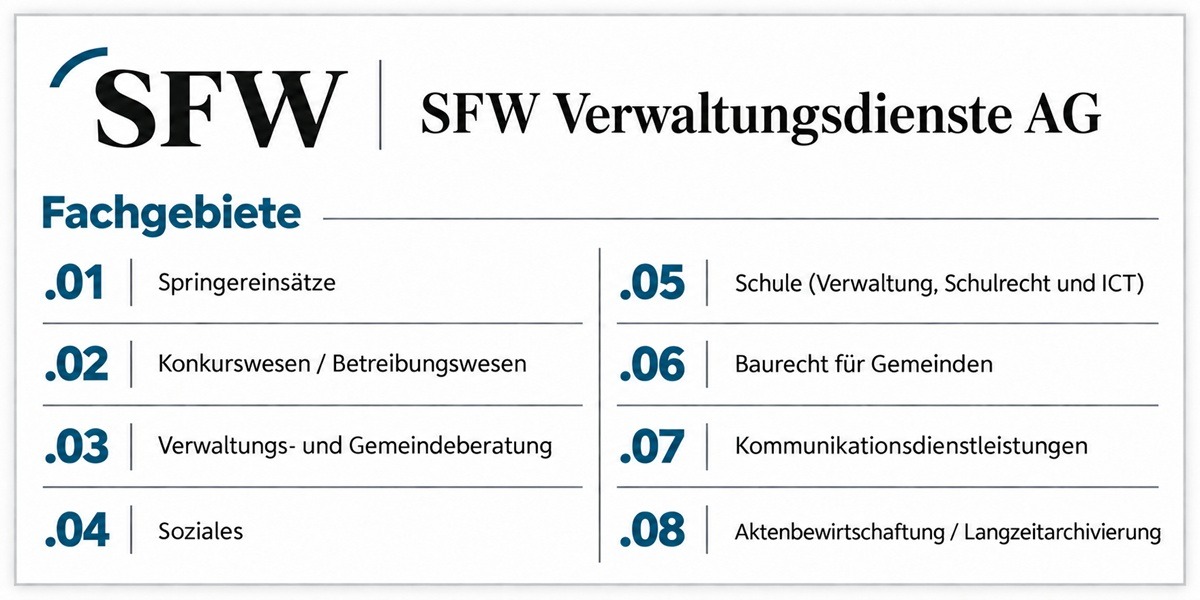 Professioneller Support für die öffentliche Verwaltung