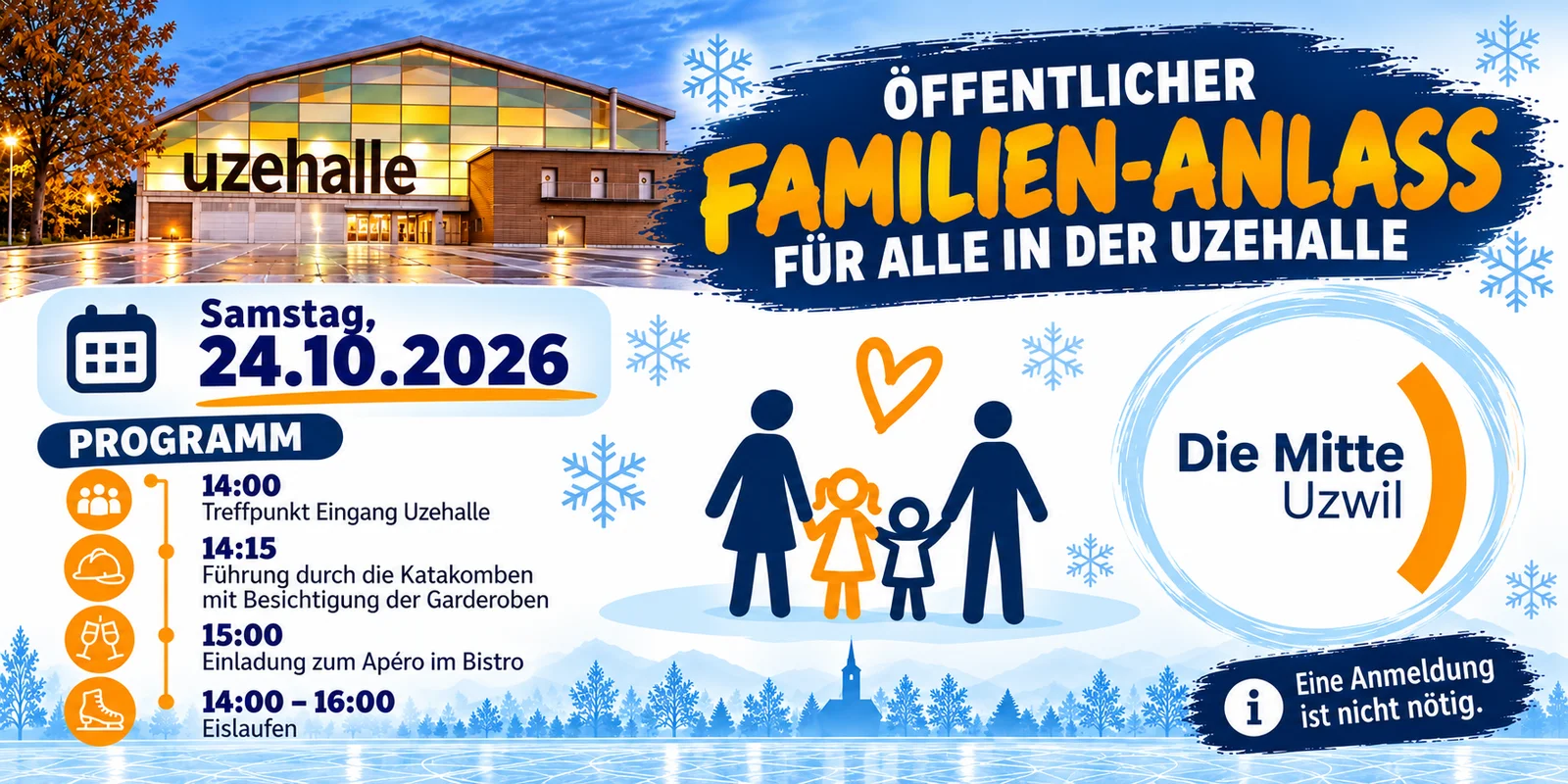 Die Mitte Uzwil lädt Sie herzlich ein!